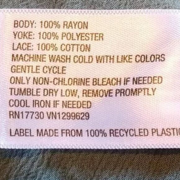 Knox Rose Teal Hi-Low Gauze Tunic Crochet Lace Yoke Long Sleeves S Boho - Picture 6 of 6